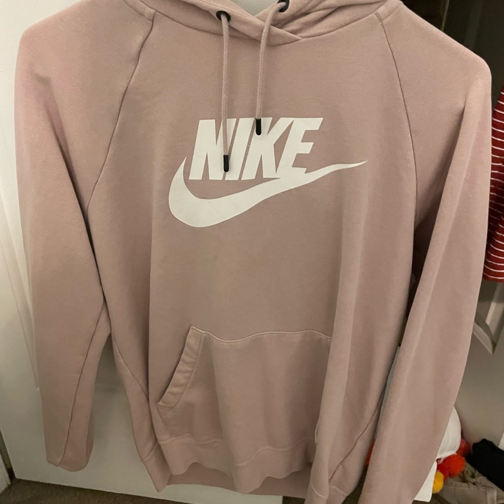 pink nike hoodie
